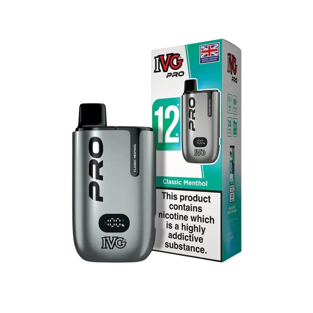 IVG Pro 12 Prefilled Vape Kit 10K