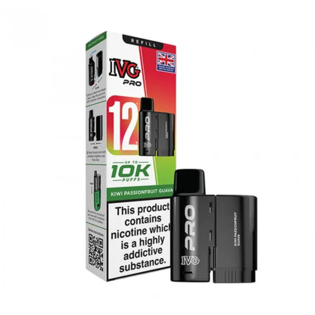 Buy IVG Pro Refills Pods | Only £5.79 Any 4 For £19