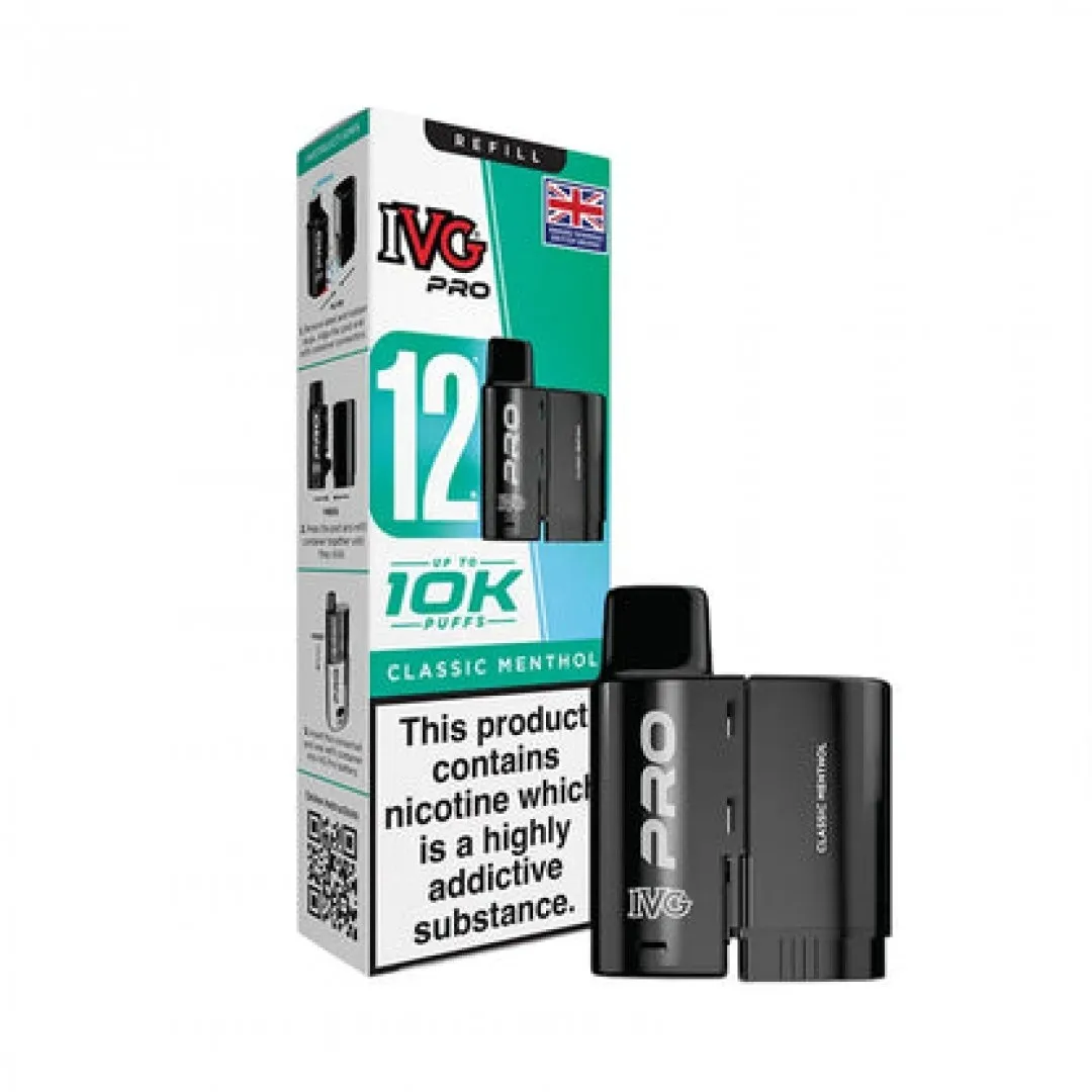 Buy IVG Pro Refills Pods | Only £5.79 Any 4 For £19