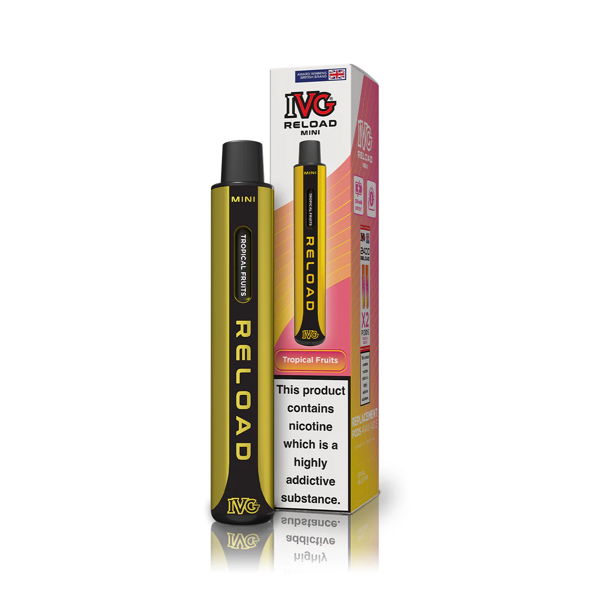 IVG Reload Mini Starter Kit - £4.29 - Buy 4 for £15.00