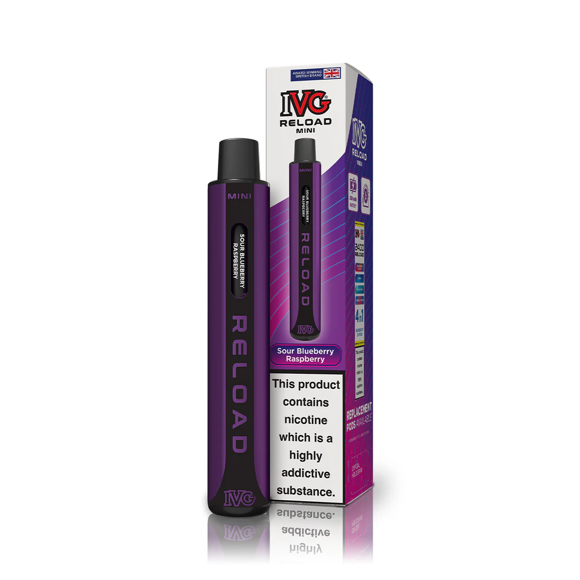 IVG Reload Mini Starter Kit - £4.29 - Buy 4 for £15.00