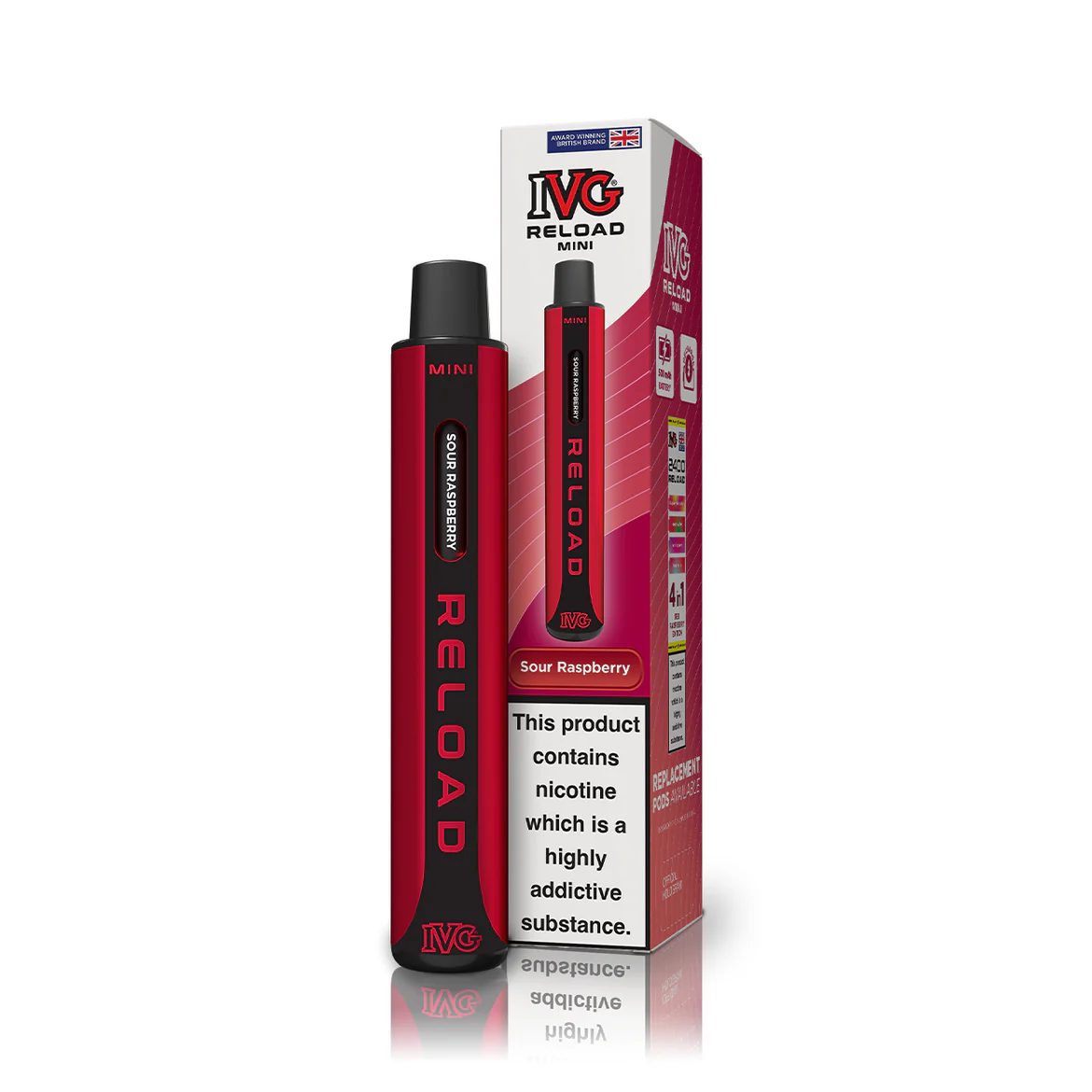 IVG Reload Mini Starter Kit - £4.29 - Buy 4 for £15.00