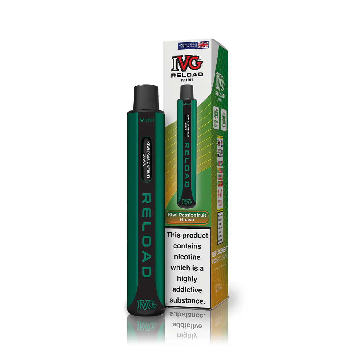 IVG Reload Mini Starter Kit - £4.29 - Buy 4 for £15.00