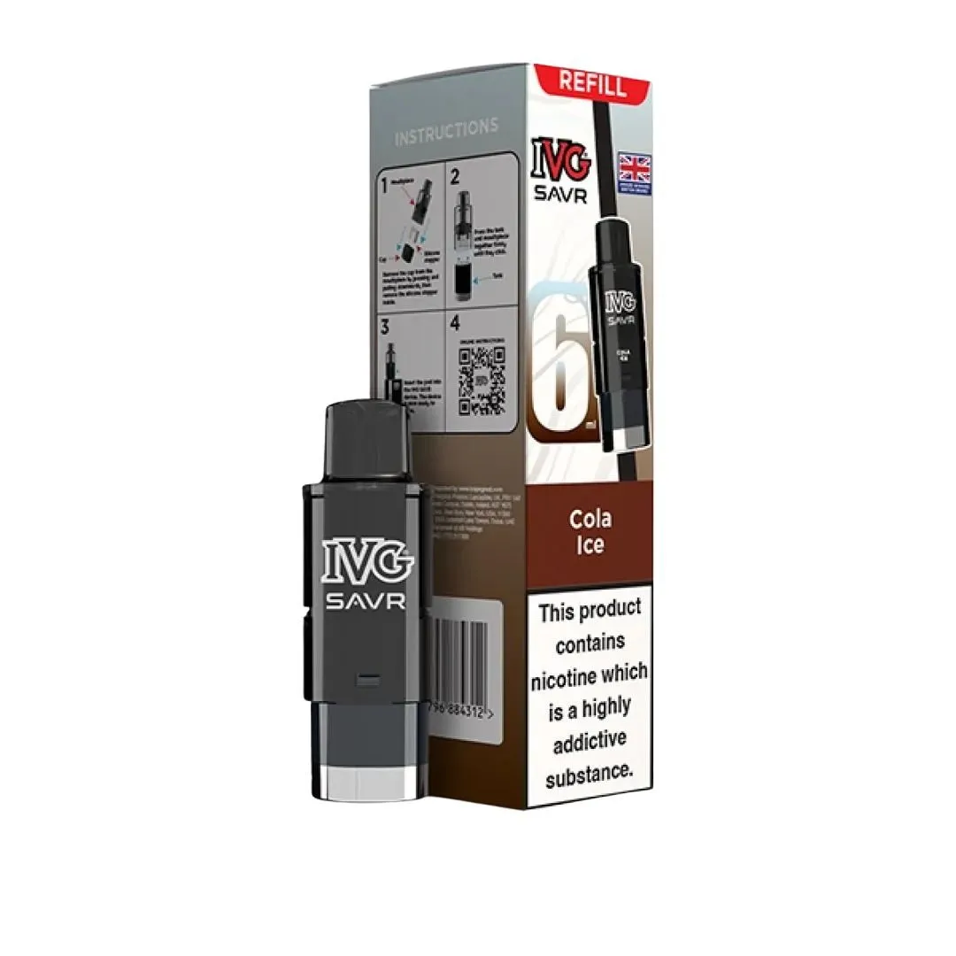 IVG SAVR 3000 Refill Pods | £3.89 | Up to 3k Puffs