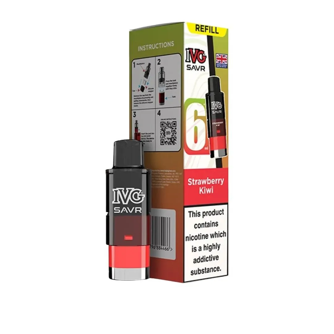 IVG SAVR 3000 Refill Pods | £3.89 | Up to 3k Puffs
