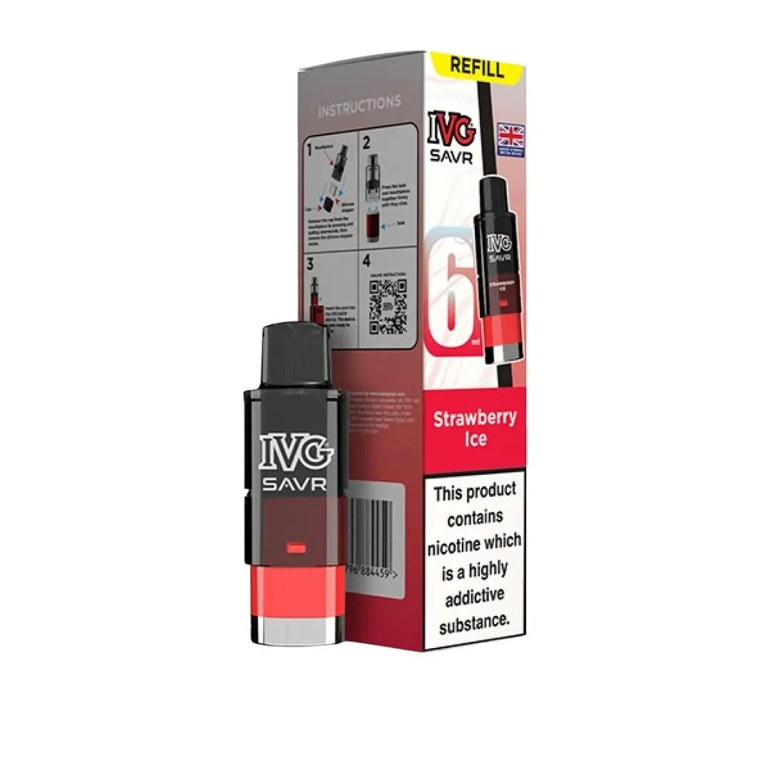 IVG SAVR 3000 Refill Pods | £3.89 | Up to 3k Puffs