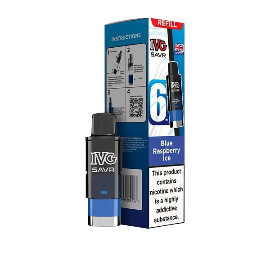 IVG SAVR 3000 Refill Pods | £3.89 | Up to 3k Puffs