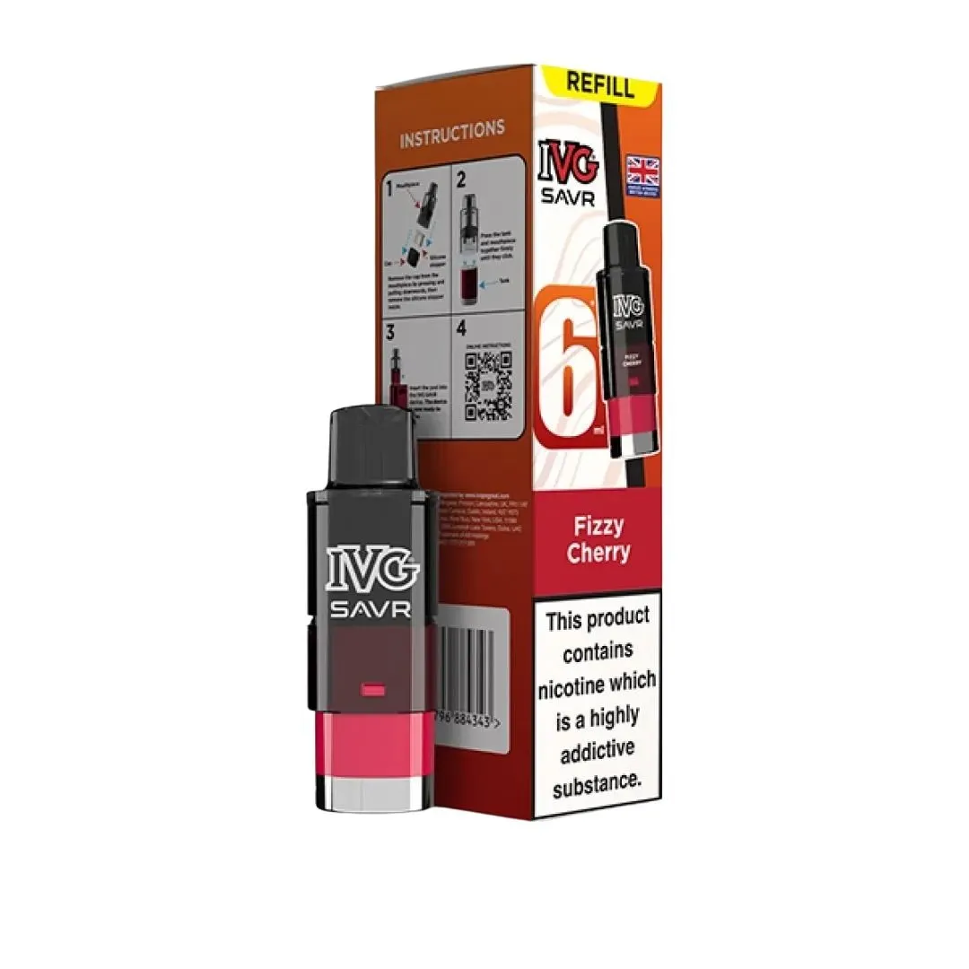 IVG SAVR 3000 Refill Pods | £3.89 | Up to 3k Puffs