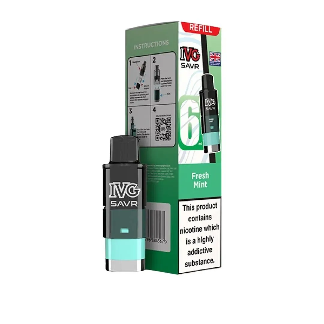 IVG SAVR 3000 Refill Pods | £3.89 | Up to 3k Puffs