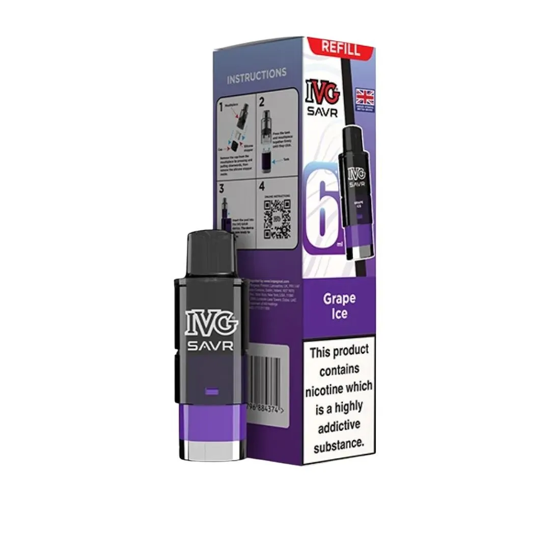 IVG SAVR 3000 Refill Pods | £3.89 | Up to 3k Puffs