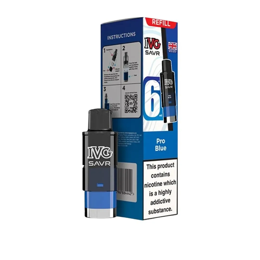 IVG SAVR 3000 Refill Pods | £3.89 | Up to 3k Puffs