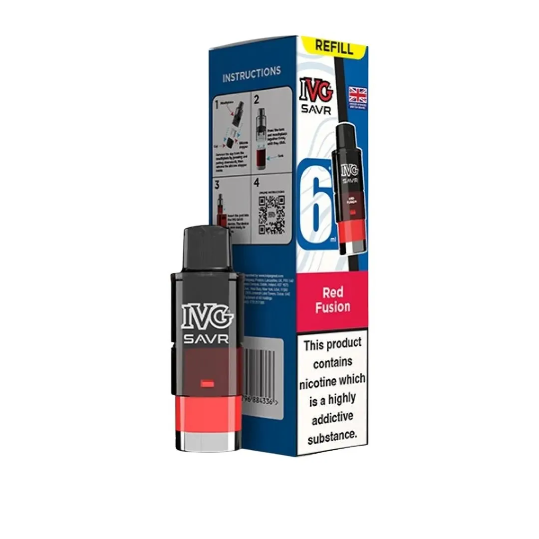 IVG SAVR 3000 Refill Pods | £3.89 | Up to 3k Puffs