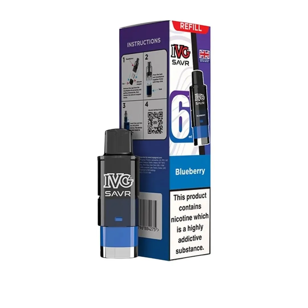 IVG SAVR 3000 Refill Pods | £3.89 | Up to 3k Puffs