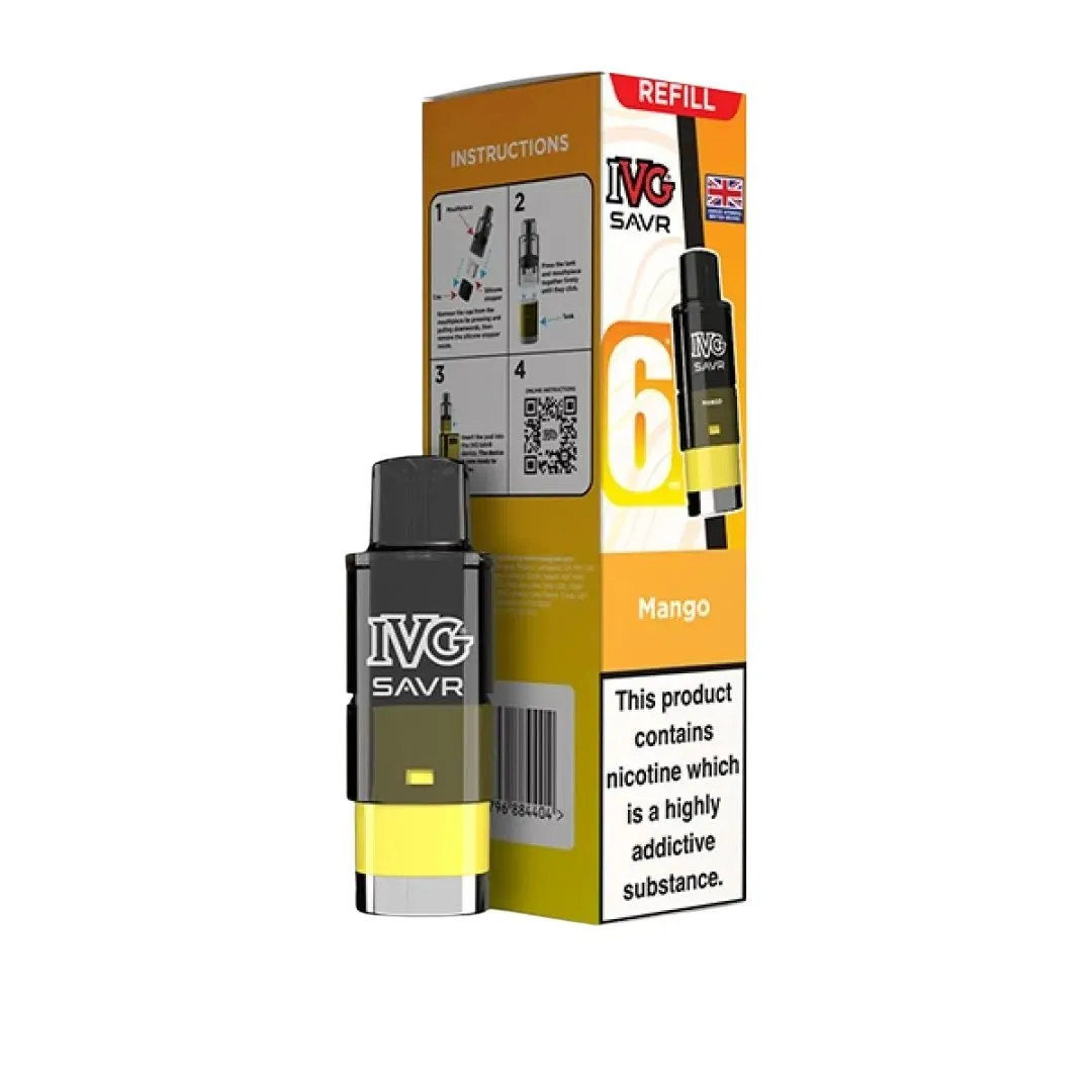 IVG SAVR 3000 Refill Pods | £3.89 | Up to 3k Puffs