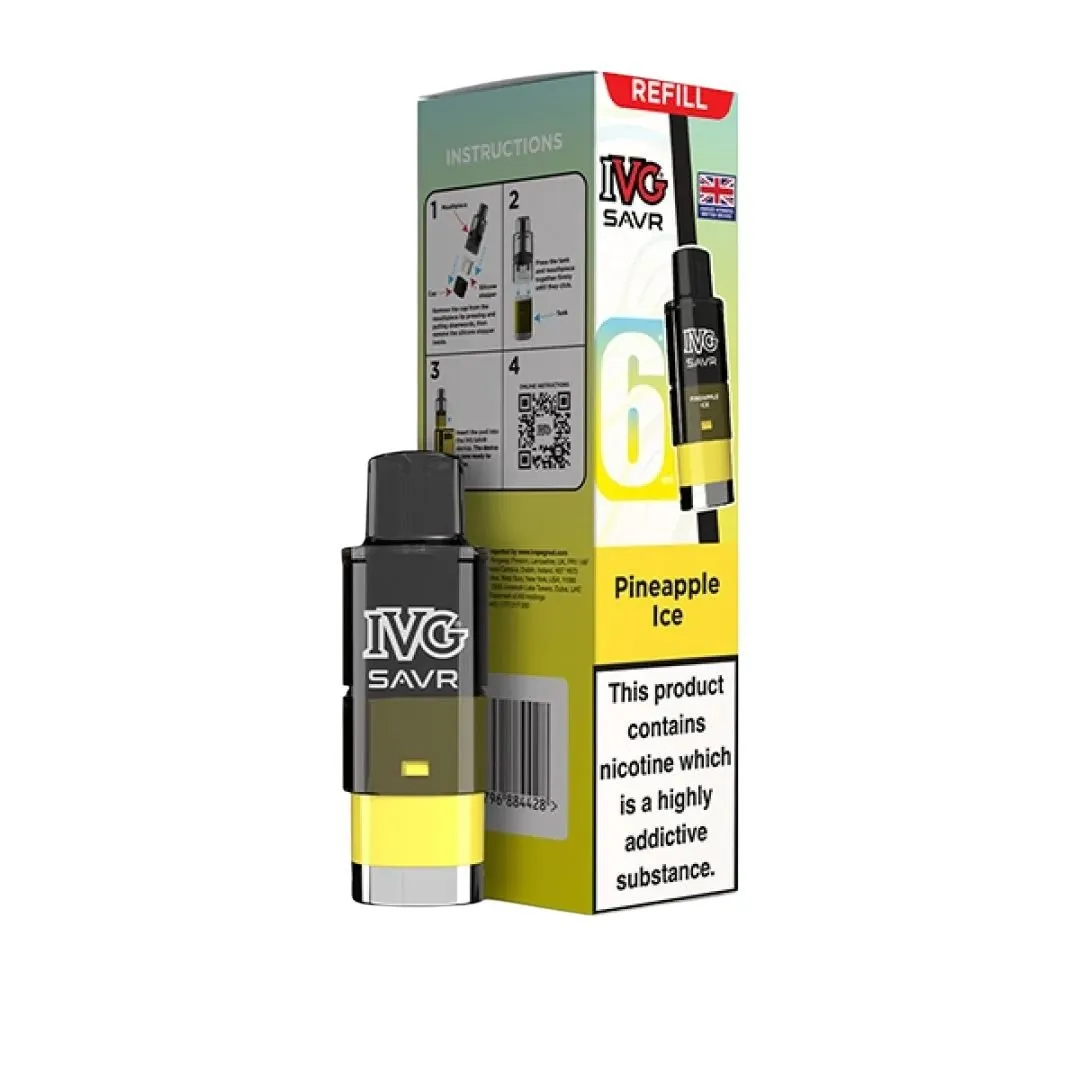 IVG SAVR 3000 Refill Pods | £3.89 | Up to 3k Puffs