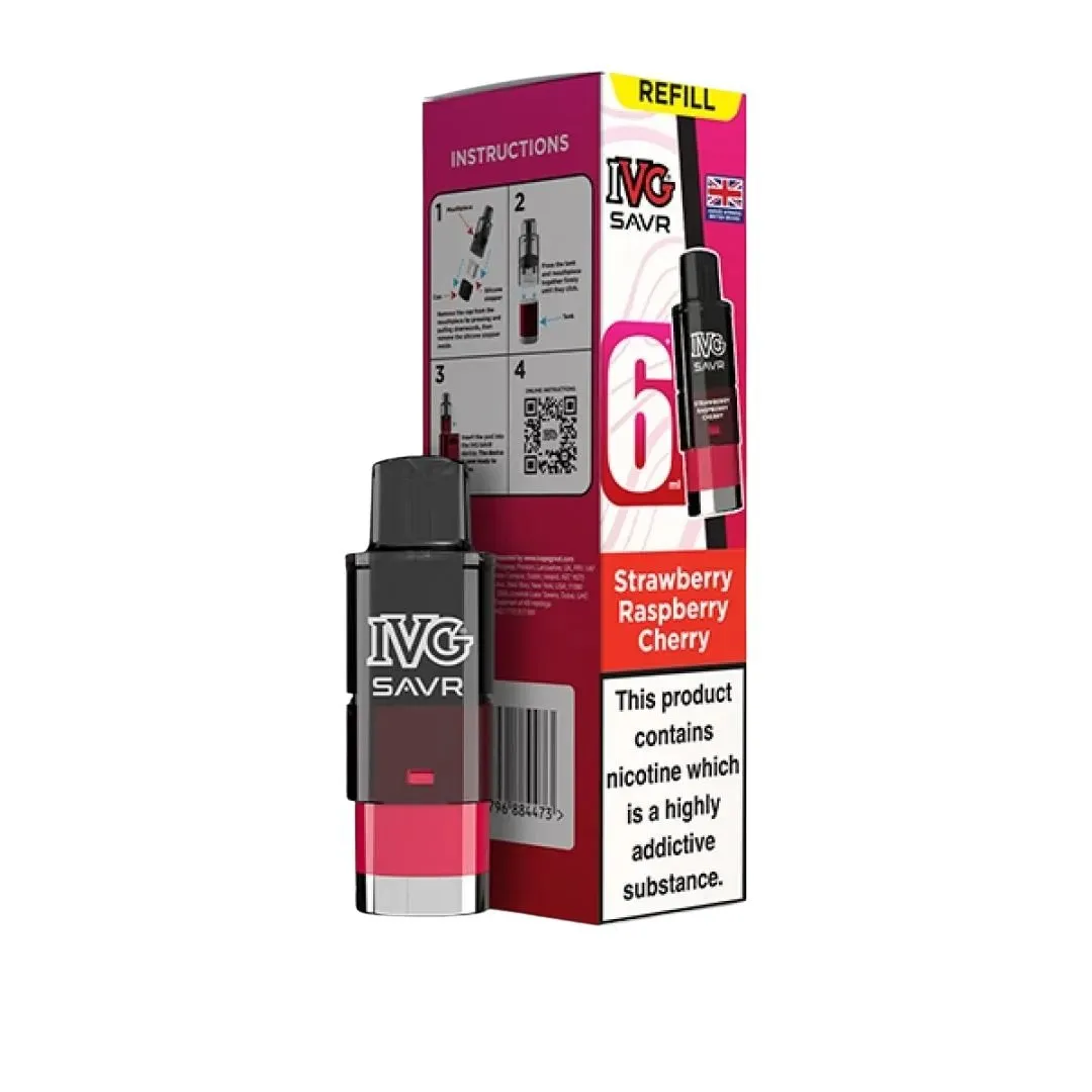 IVG SAVR 3000 Refill Pods | £3.89 | Up to 3k Puffs