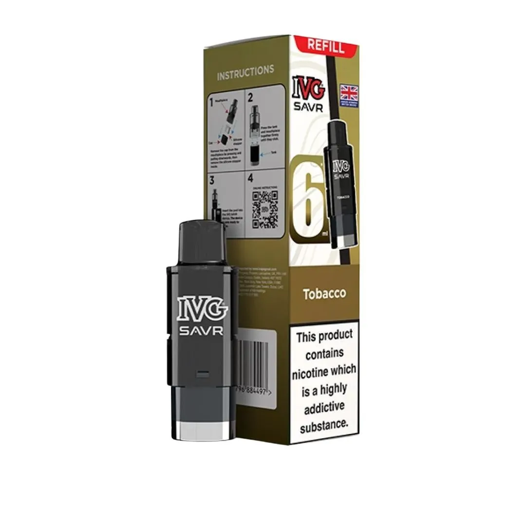 IVG SAVR 3000 Refill Pods | £3.89 | Up to 3k Puffs