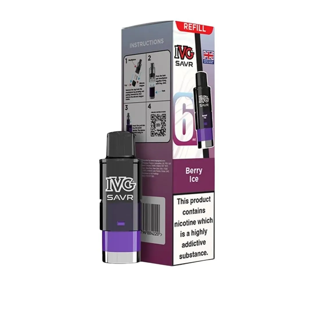 IVG SAVR 3000 Refill Pods | £3.89 | Up to 3k Puffs