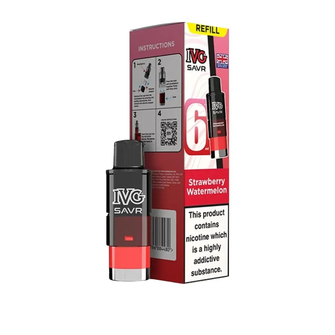 IVG SAVR 3000 Refill Pods | £3.89 | Up to 3k Puffs