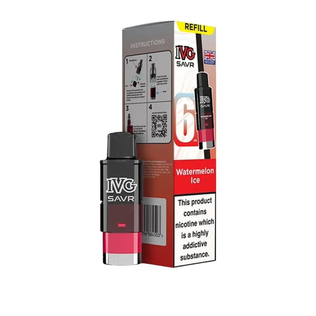 IVG SAVR 3000 Refill Pods | £3.89 | Up to 3k Puffs
