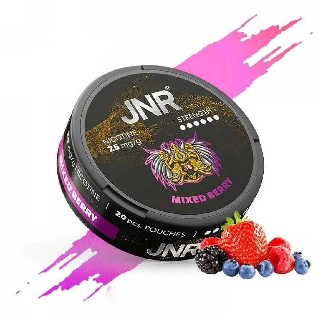 JNR Nicotine Pouches 25mg | From £3.99 Only