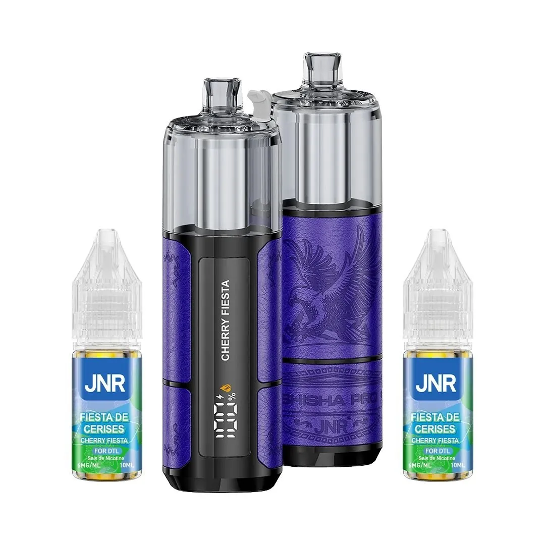 JNR Shisha Pro 39K Puffs Refillable Vape Kit