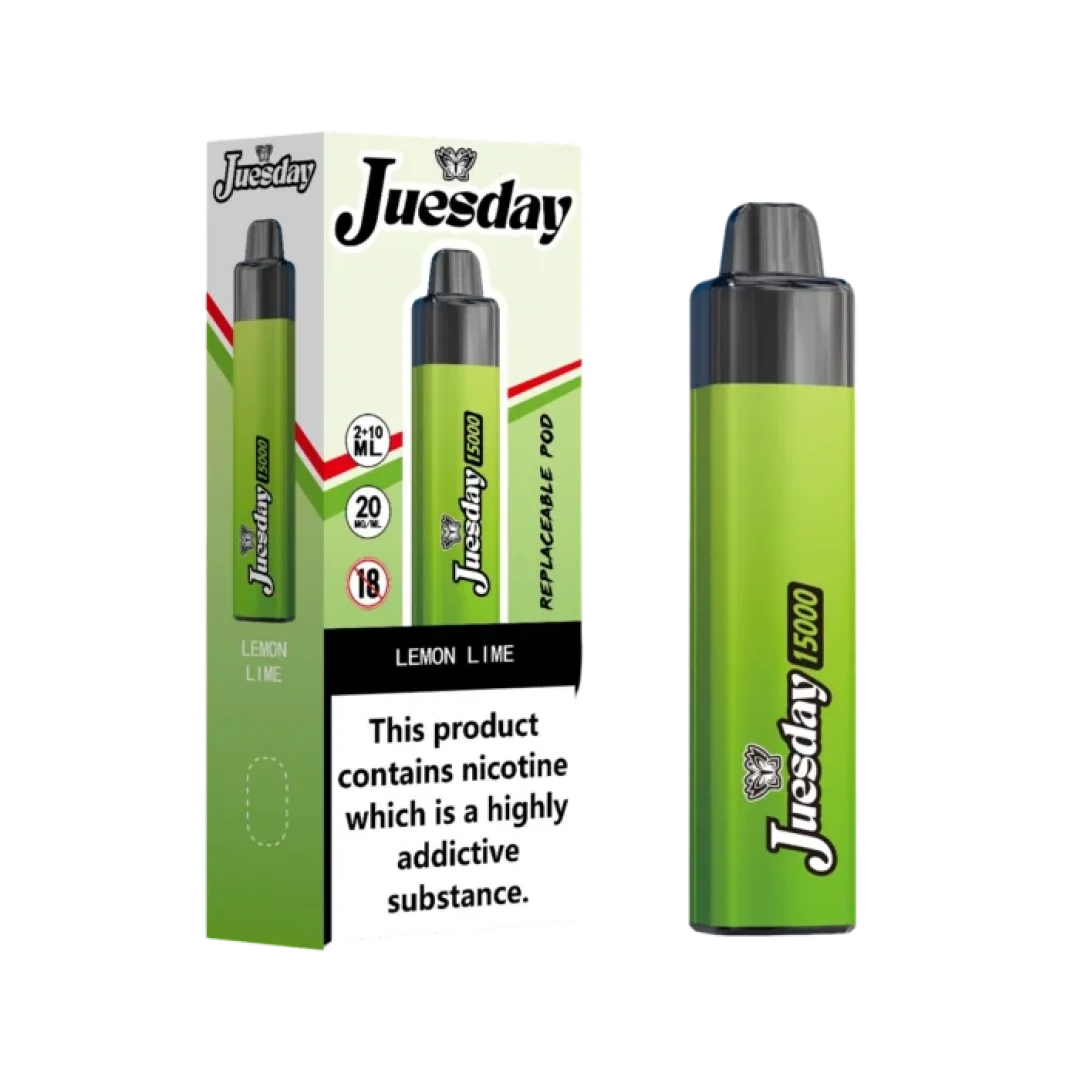 Juesday 15000 Puffs Prefilled Vape Kit Only in 8.59