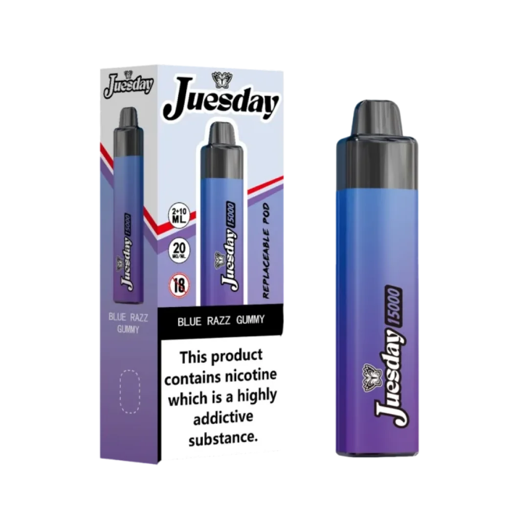 Juesday 15000 Puffs Prefilled Vape Kit Only in 8.59