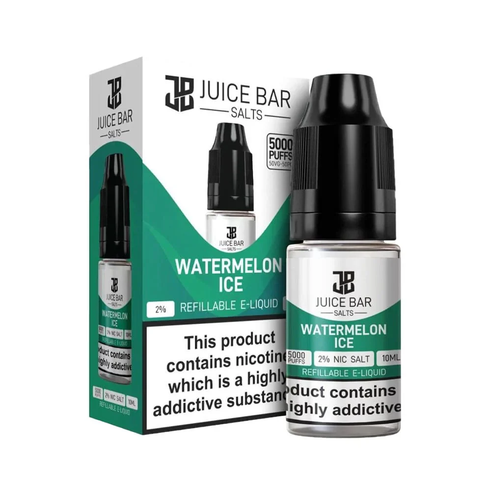 Juice Bar 10ml Nic Salts