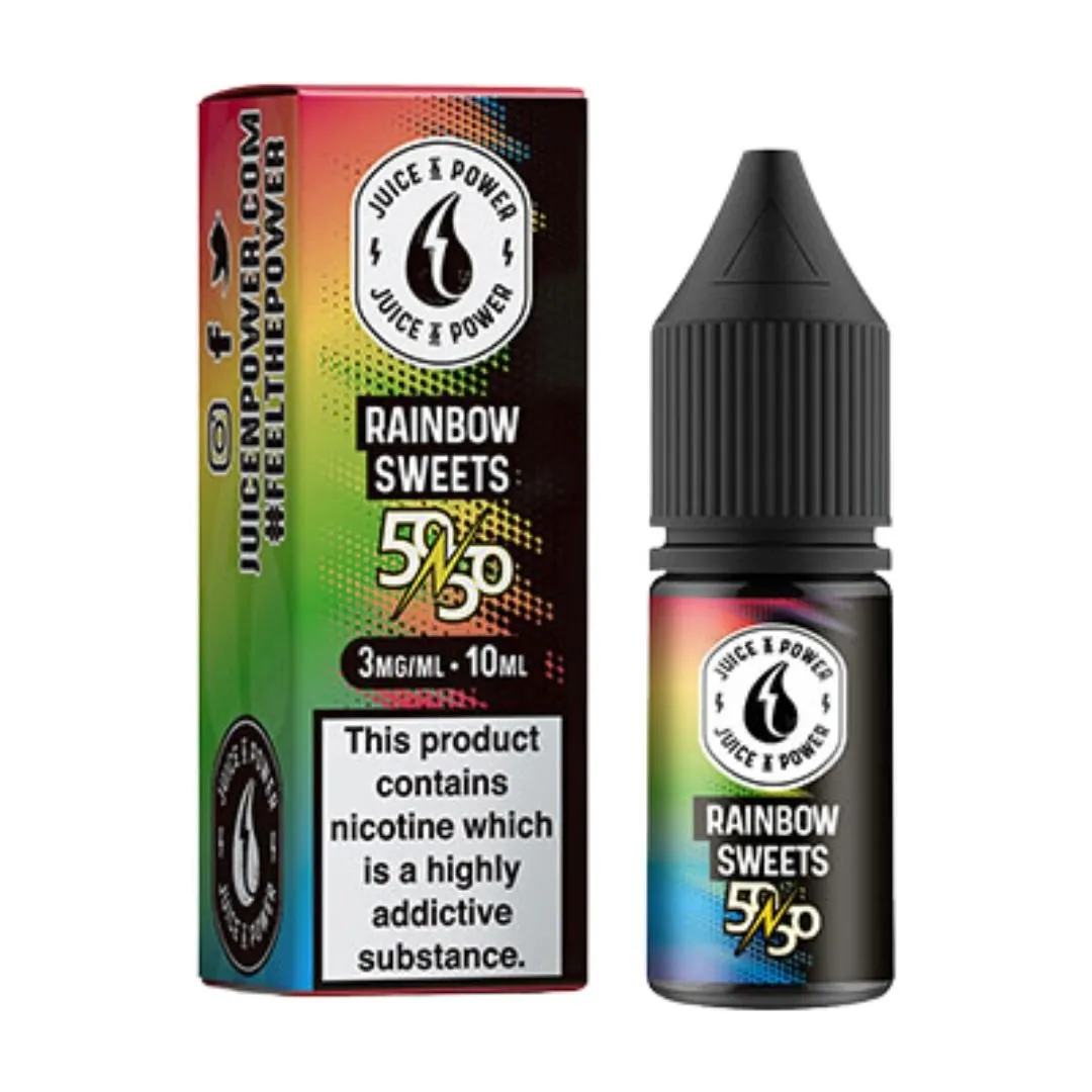 Juice & Power E-liquid 100ml | 50:50 VG/PG UK | £3.89