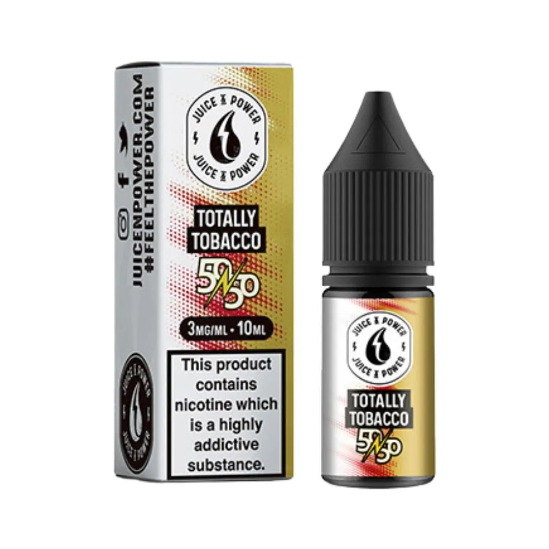 Juice & Power 50:50 VG/PG 10ml E-Liquid | Any 4 For £14