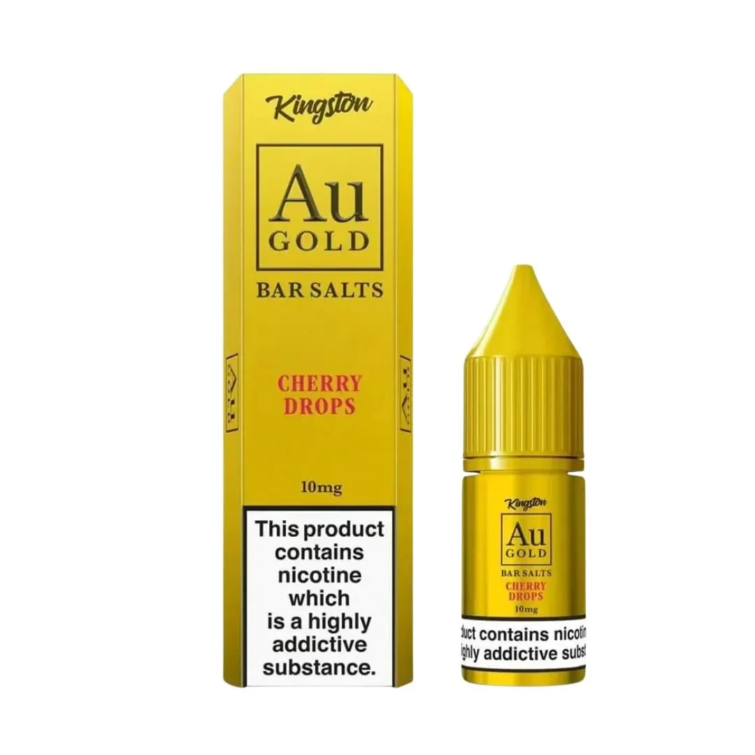 Kingston Au Gold Bar 10ml Salts E-Liquid