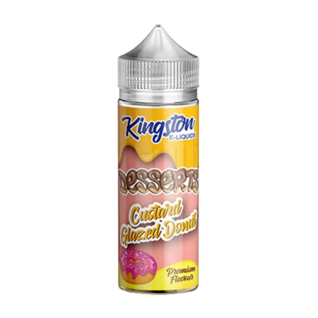 Kingston Eliquids Desserts Custard Glazed Donut 120ml