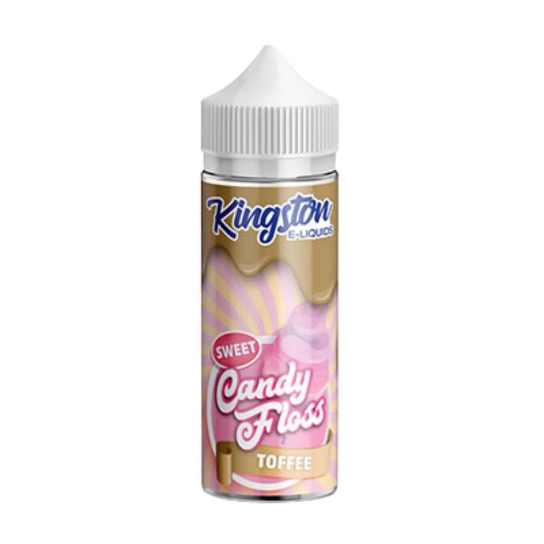 Kingston Eliquids Candy Floss Toffee 120ml E-liquid