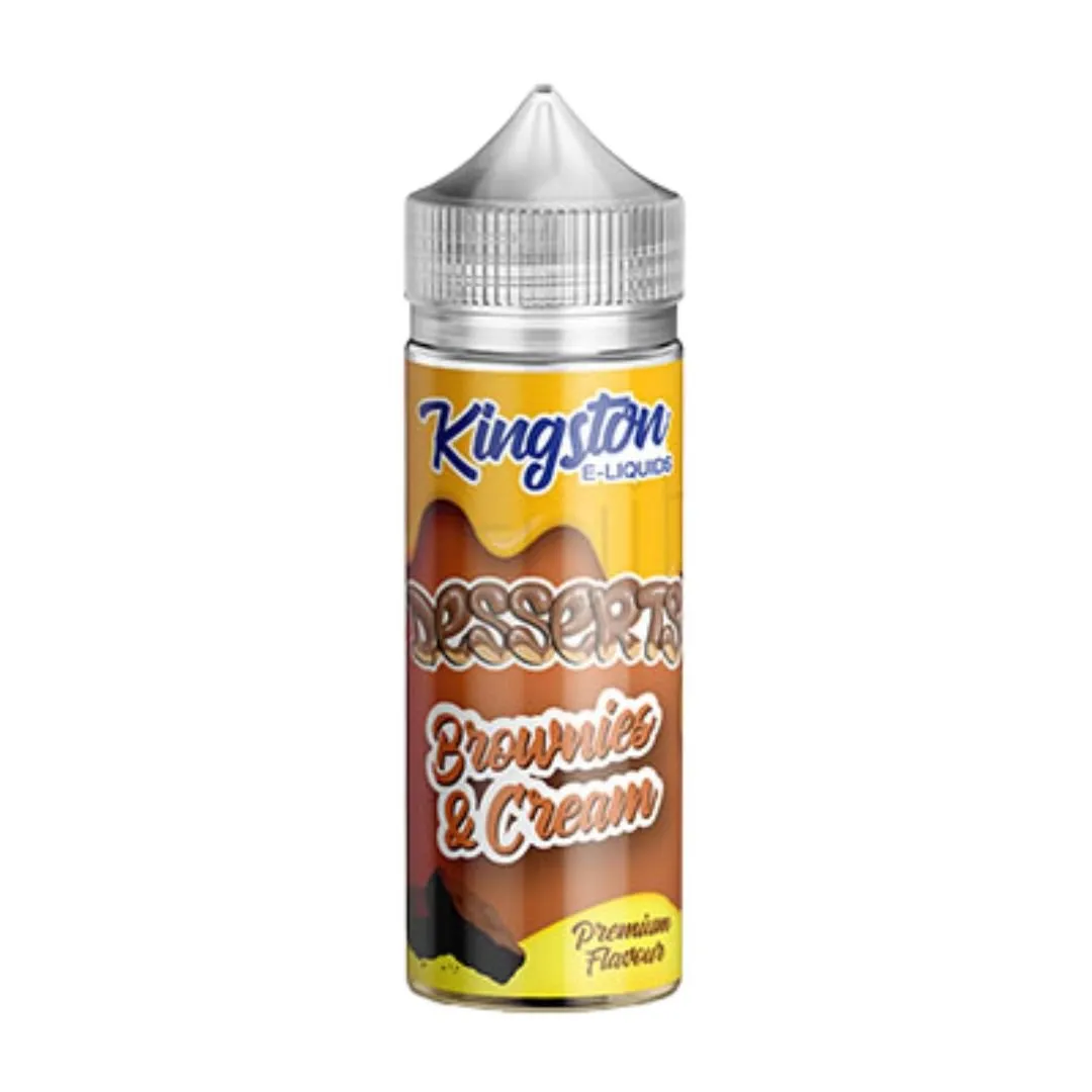 Kingston Eliquids Desserts Brownies Cream 120ml E-liquid