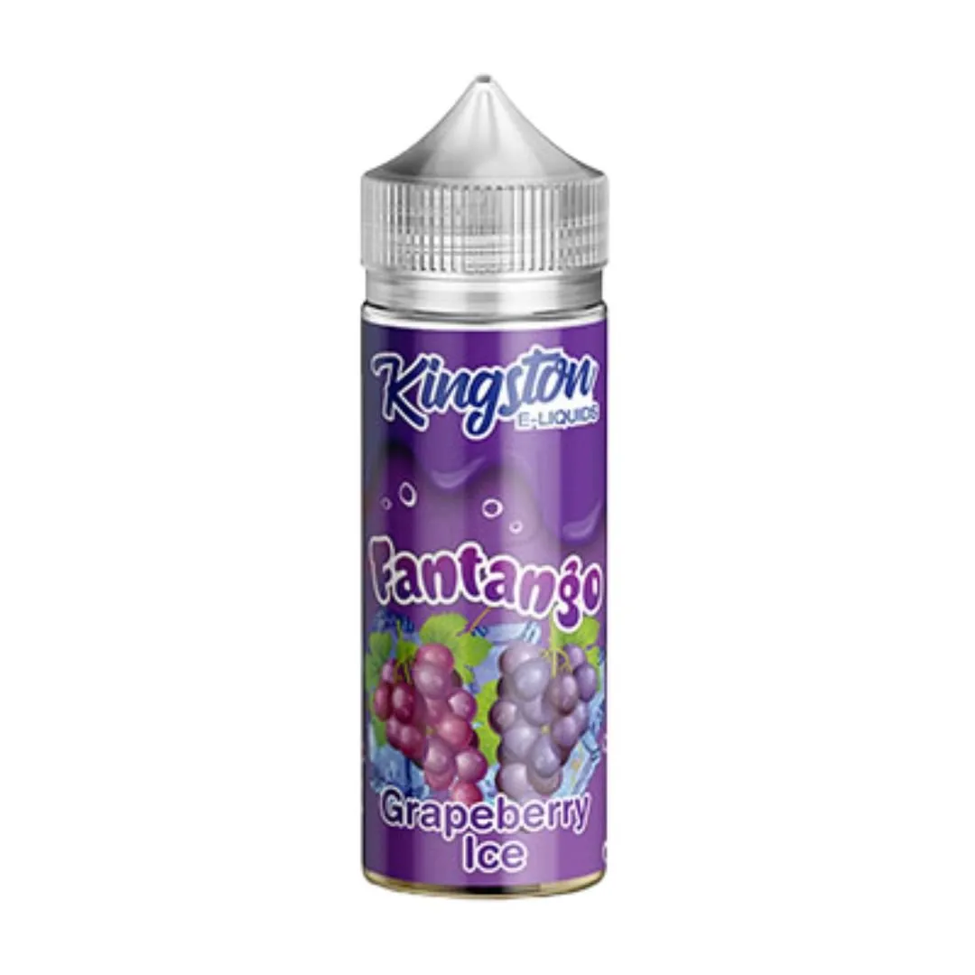 Kingston Eliquids Fantango Grapeberry Ice 120ml E-liquid
