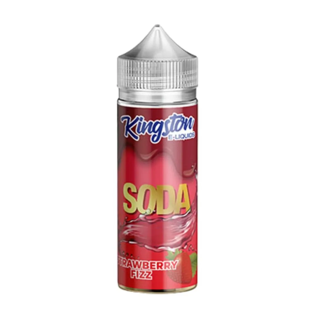 Kingston Eliquids Soda Strawberry Fizz 120ml E-liquid