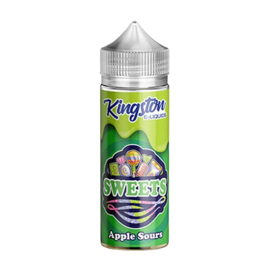 Kingston Eliquids Sweets Apple Sours 120ml E-liquid