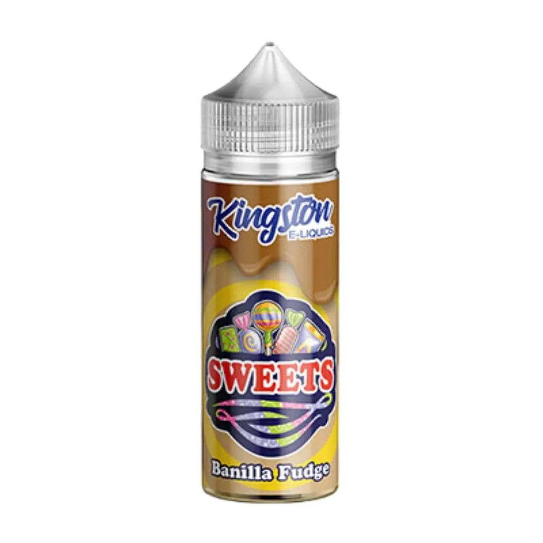Kingston Eliquids Sweets Banilla Fudge 120ml E-liquid