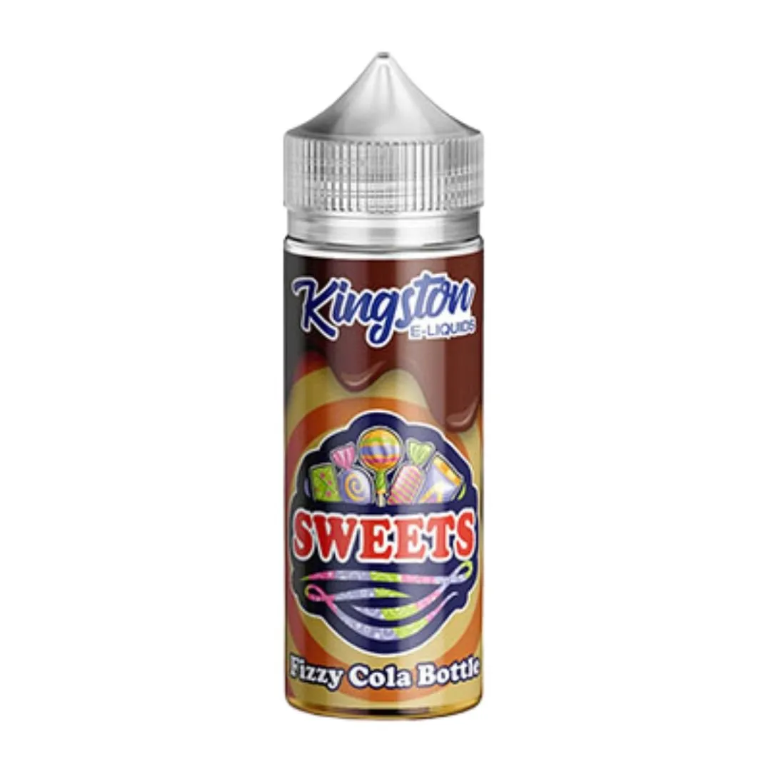 Kingston Eliquids Sweets Fizzy Cola Bottle 120ml E-liquid