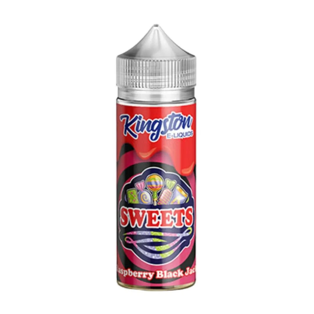 Kingston Eliquids Sweets Raspberry Black Jack 120ml E-liquid