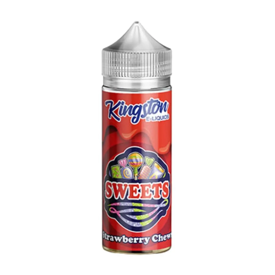 Kingston Eliquids Sweets Strawberry Chews 120ml E-liquid
