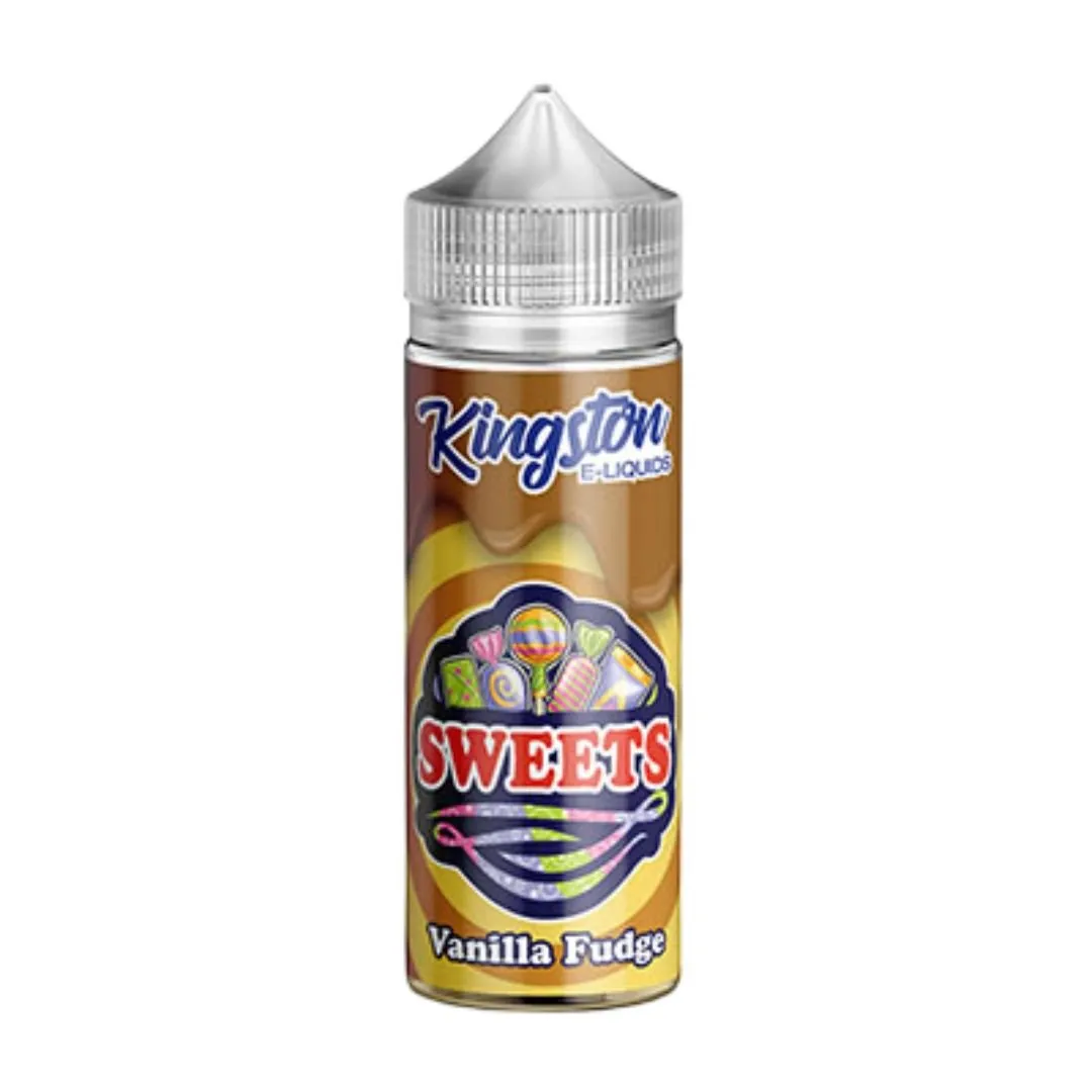 Kingston Eliquids Sweets Vanilla Fudge 120ml E-liquid
