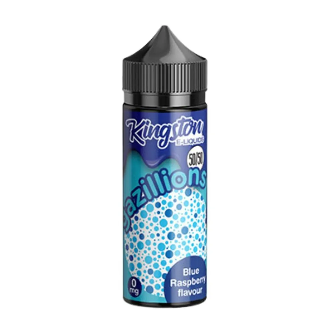 Kingston Gazillions Blue Raspberry 120ml E-liquid | £9.89
