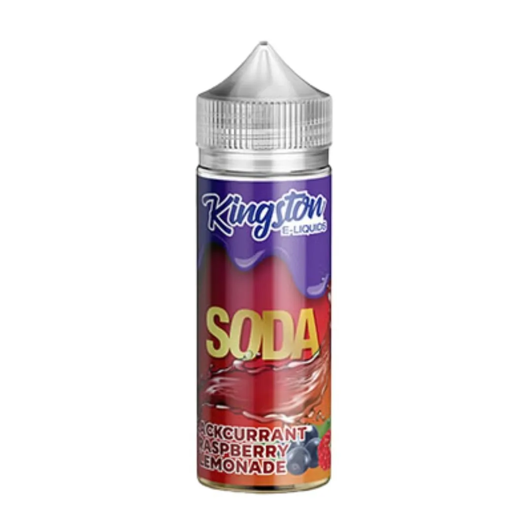 Kingston Soda Blackcurrant Raspberry Lemonade 120ml Shortfill