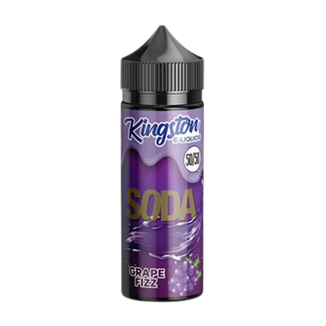 Kingston Soda Grape Fizz 70:30 VG/PG 120ml Shortfill