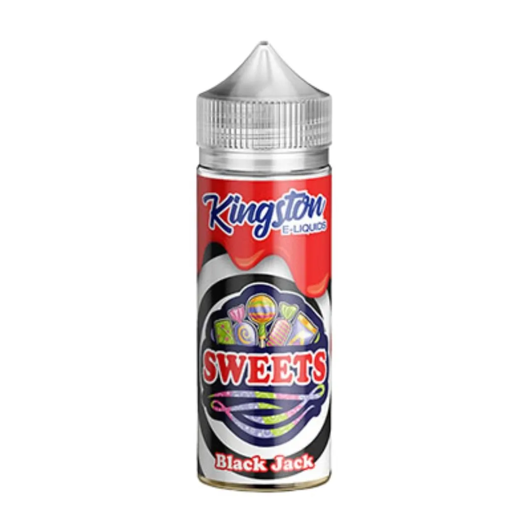 Kingston Sweets Black Jack 120ml E-liquid | Shop Online