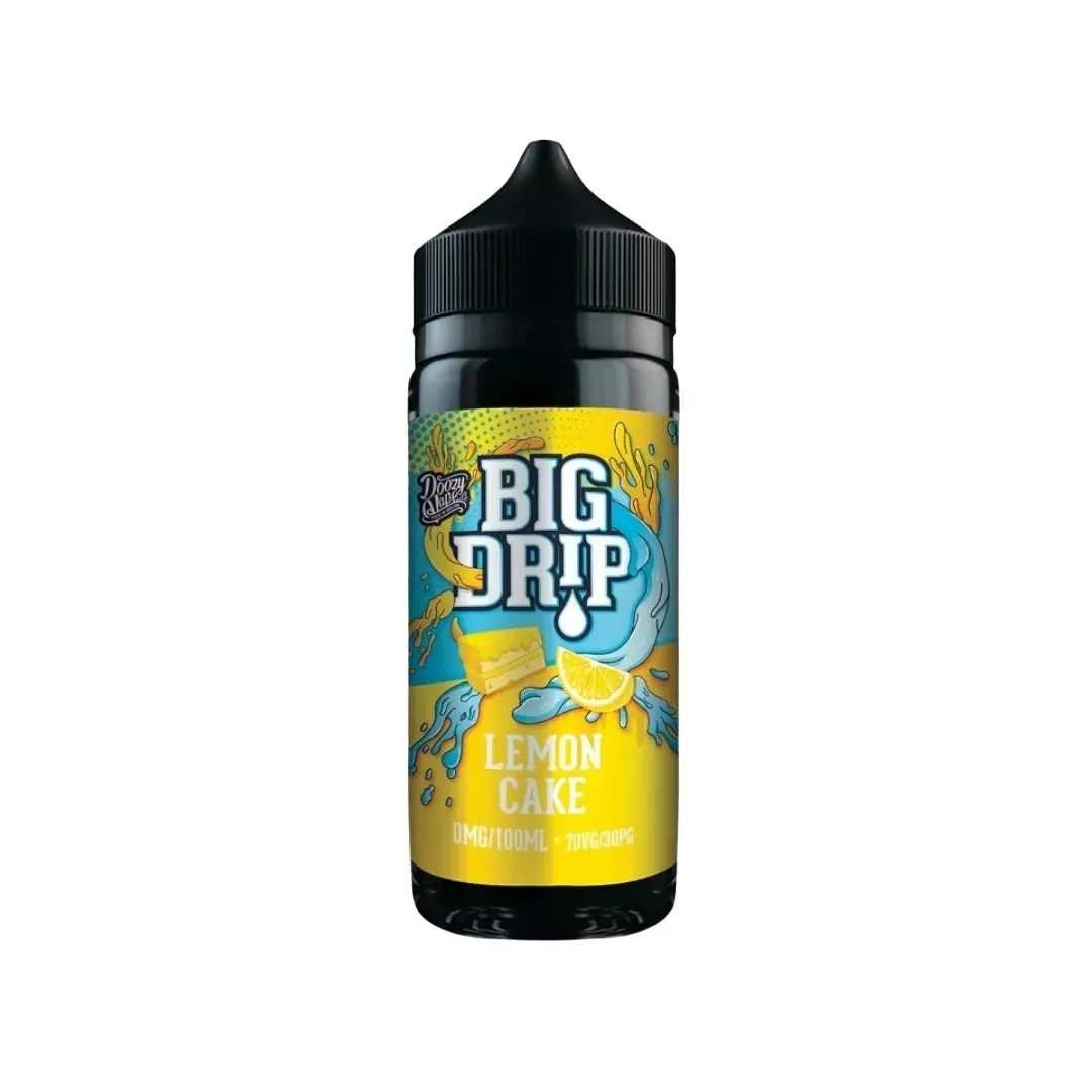 Lemon Cake Big Drip by Doozy Vapes 100ml E-Liquid