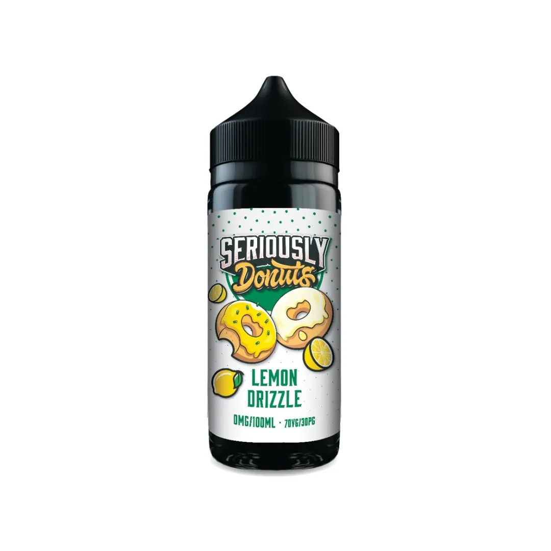 Lemon Drizzle Seriously Donuts by Doozy Vapes 100ml E-Liquid