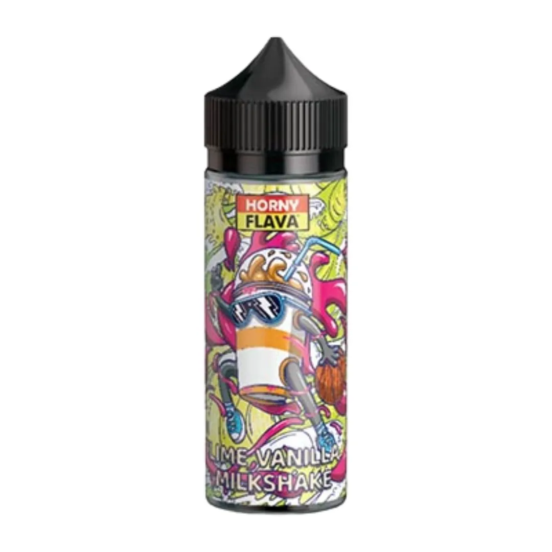 Lime Vanilla Milkshake by Horny Flava 120ml E-Liquid